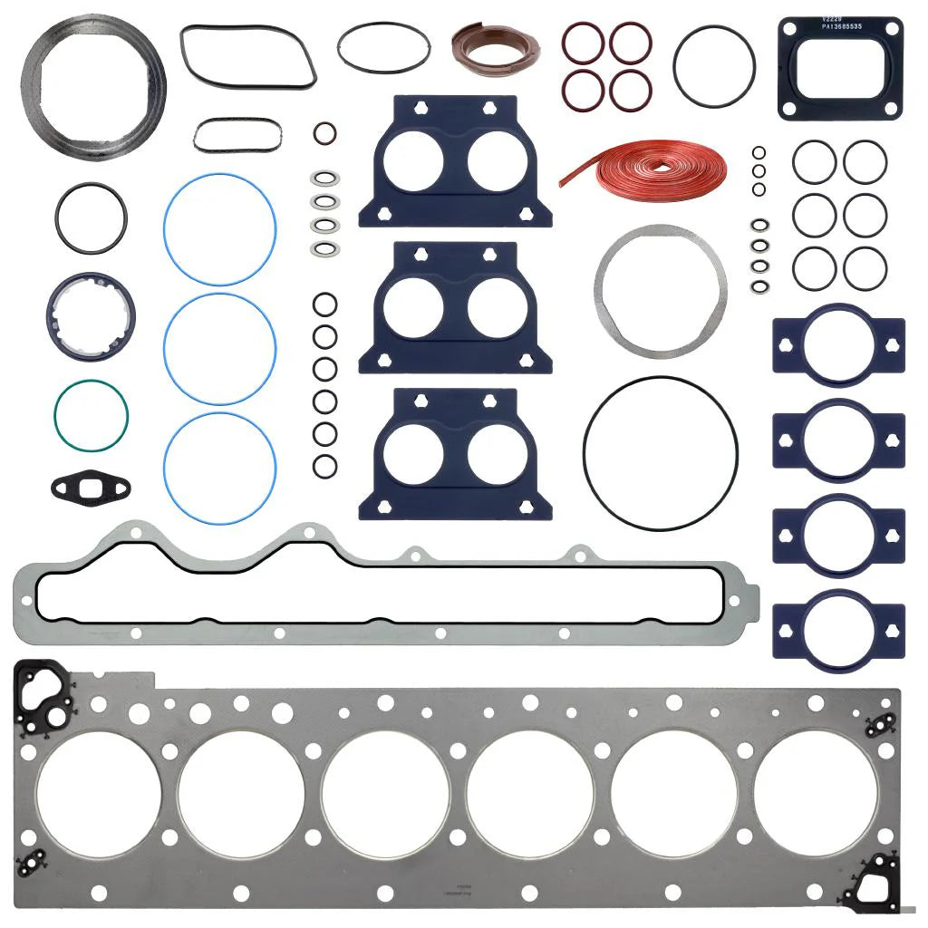 5406187 Cummins ISX15 Head Gasket Set Upper Gasket Set, New 4376104