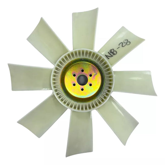 Ventilador Para Motor 8 Aspas Centro 2 Diametro 28 Pulgadas